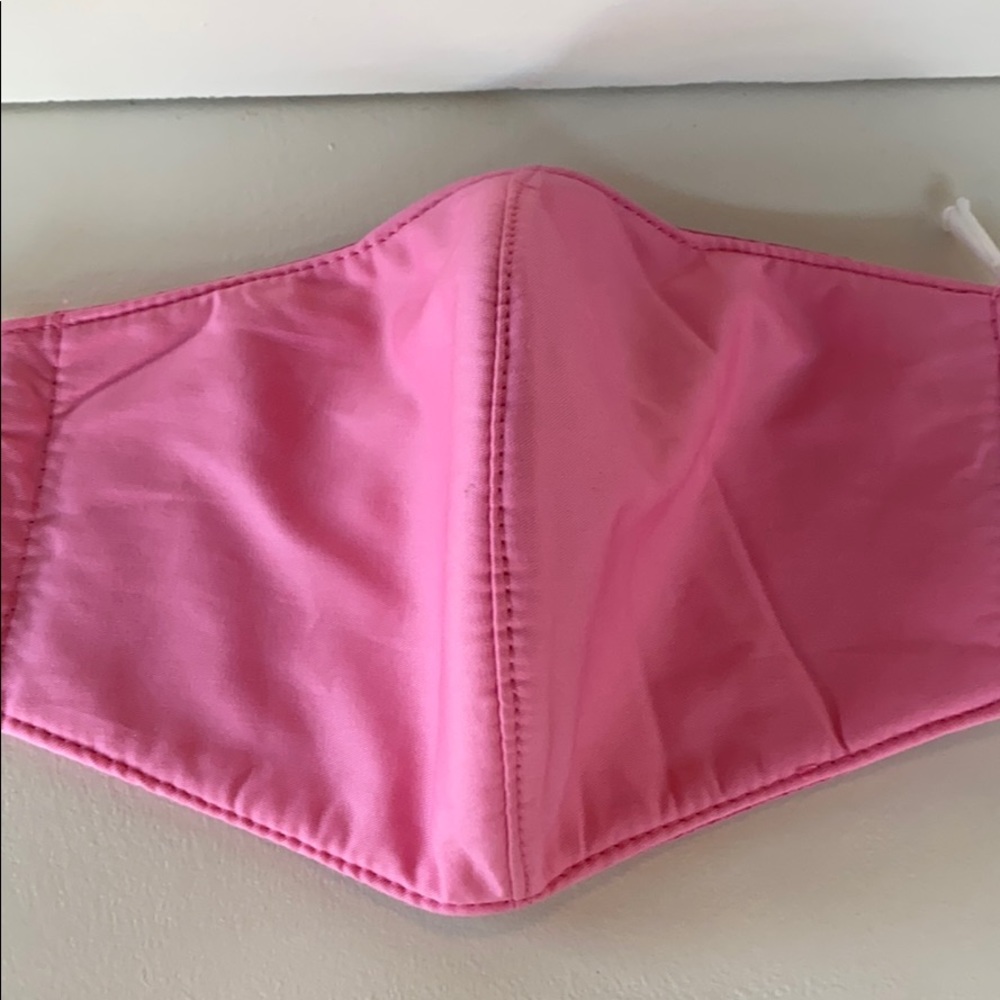 pink cotton mask
